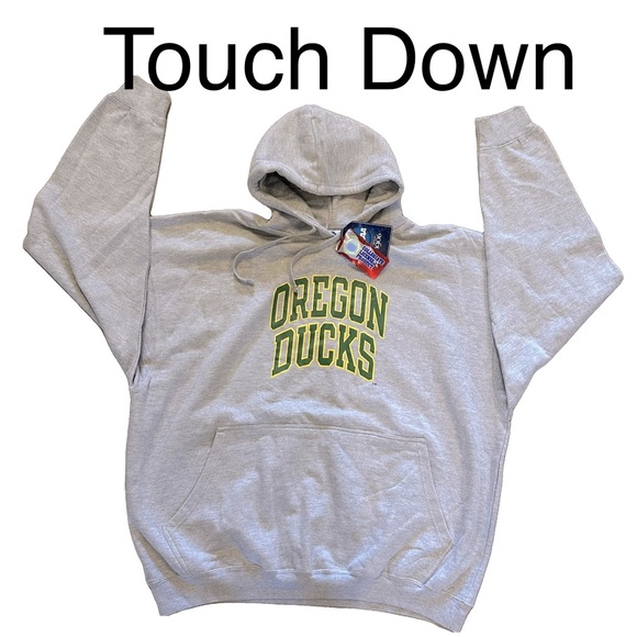 NCAA Other - NWT Oregon Ducks Hoodie NCAA 2 Panel Hood with ties , Kangaroo Pocket Size 3XL